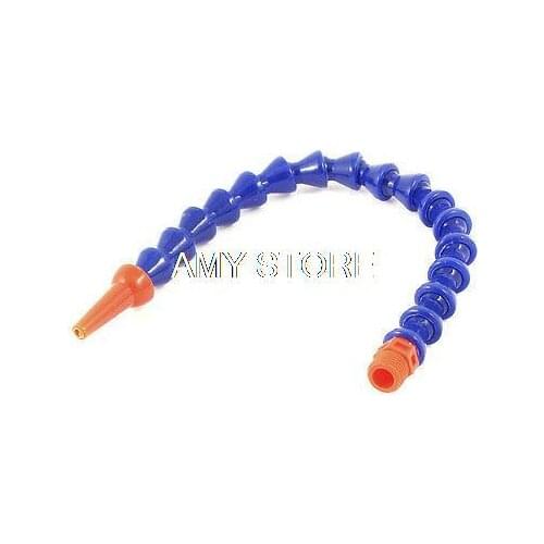 1/4" BSPT Thread Dia Flexible Water Oil Coolant Tube Pipe 30cm Long