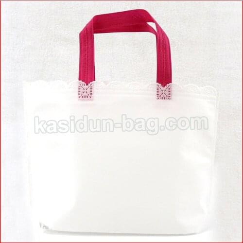 100pcs/lot) size W32*H23*D8cm non-woven fabric gift shopping bag