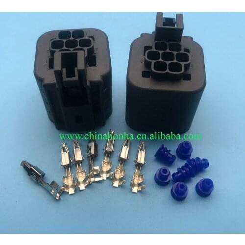 7 way waterproof connector plug WPT-596(Tin) 3U2Z-14S411-YGA