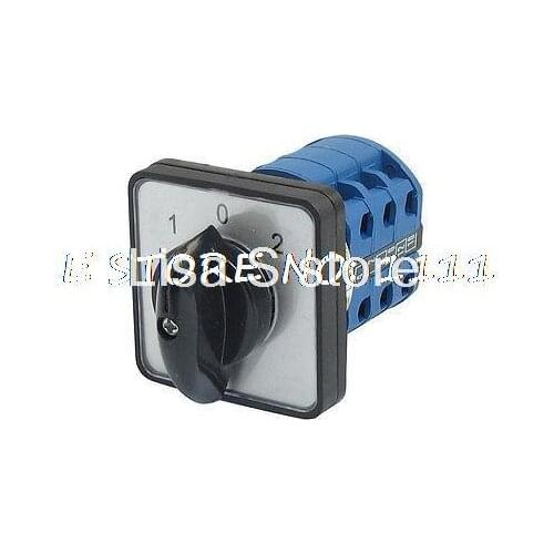 AC 440V 16A 12 Terminals 3 Positions Rotary Changeover Cam Switch LW39B-16/3