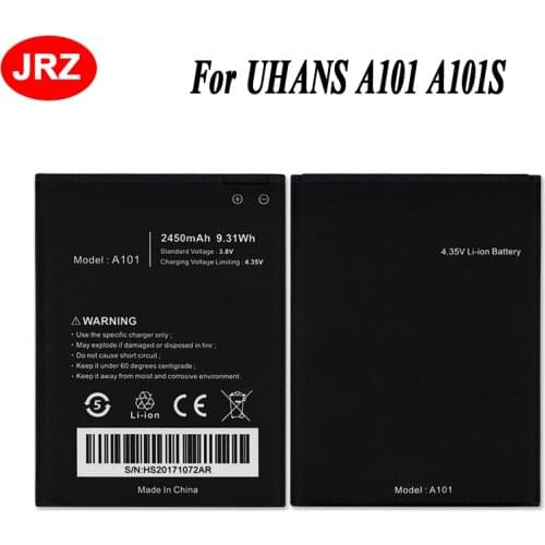 2450mAh For UHANS A101 A101S Battery Batterie Bateria AKKU Accumulator