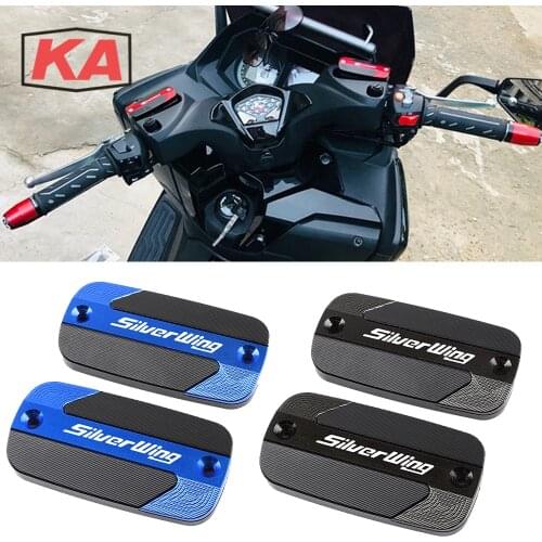 For HONDA FCS600 Silverwing FCS 600 Silver Wing 2001-2011 New Motorcycle Accessories CNC Front Brake Fluid Reservoir Cover cap