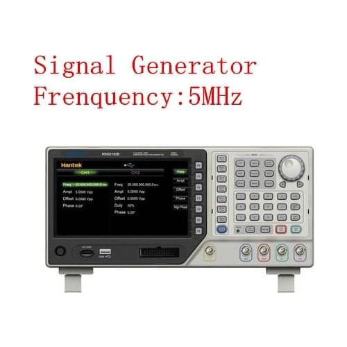 Hantek HDG2002B Signal Generator 5Mhz 2 Channels DDS Function Arbitrary Waveform USB Benchtop LCD Digital-Function-Generator
