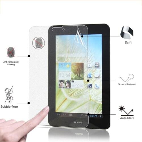 BEST Anti-Glare Matte Screen Protective Film For Huawei S7-721U 3G 7.0'' tablet pc Anti-Fingerprint Screen Protector film + tool