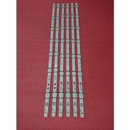 New Original 5set=30pcs LED backlight strip for Toshiba 49U5766DB VESTEL 49 UHD DRT VNB A B VES490QNDL-2D-N11 VES490QNDS-2D-U11
