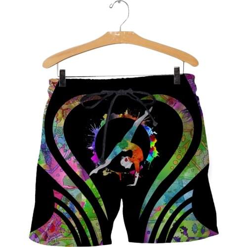 Hollow Deer Horse Pattern 3D Printed Men Shorts Blue Galaxy Summer style Casual Shorts Men Hip Hop Shorts S-7XL