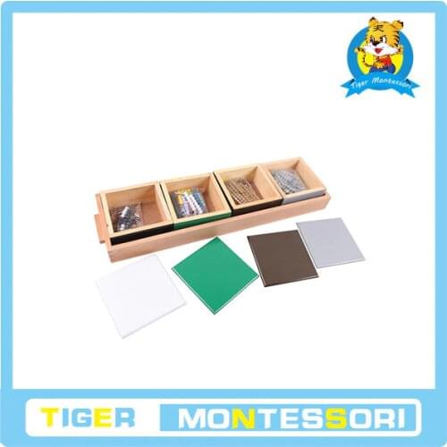 Professional montessori material wooden educational toy mathematics Subtraction Snake Game