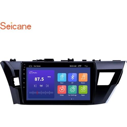 Seicane 10.1 Inch Android 10.0 GPS For 2013 2014 2015 Toyota Corolla 2 din Car Stereo Radio Multimedia Player Head Unit