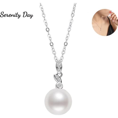 Женские ожерелья из жемчуга Serenity Day China At AliExpress