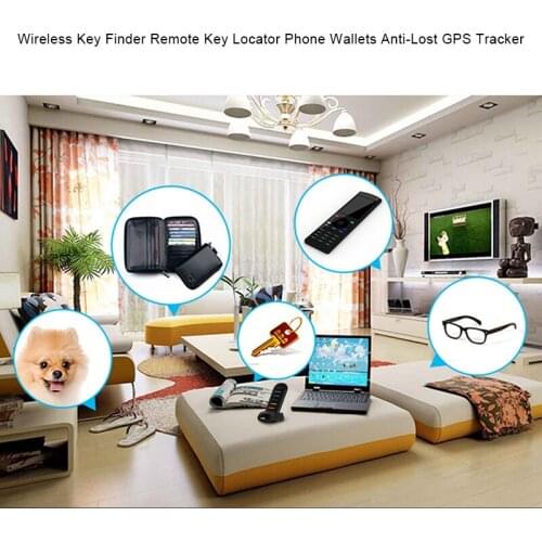 Smart GPS Tracker Key Finder Locator Wireless Anti-Lost Alarm Sensor Device For Kids Car Wallet Pet Cat Motorcycle Luggage Searc