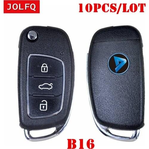 10Pcs/Lot B16 3 Button Universal Remote Control Key Smart Car Key Fob B-Series for KD900/KD900+/KD200/URG200/Mini KD