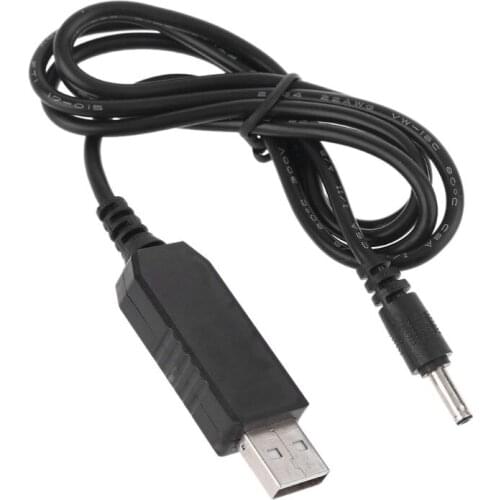 Universal QC 3.0 USB To DC 12V 1.5A 3.5x1.35mm Step Up Cable Power Boost Line For WiFi Router LED Strip and more 12V Devices