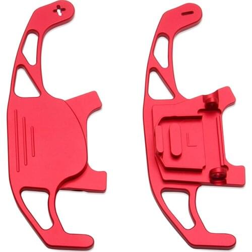 Pair Aluminum Alloy Steering Wheel Paddle Suitable for Golf 7 R-line Golf 7 GTI Scirocco Sagitar GLIR-line POLO 2015-2019