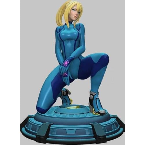 1/18 60mm Resin Model Kits Space Girl Soldier Unpainted No Color RW-172