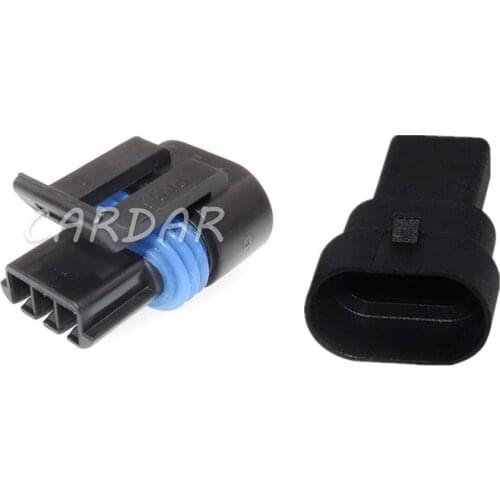 1 Set 3 Pin 112162182 12162185 Auto Sensor Connector Electrical Housing Socket For Ford DODGE Cummin Oil Pressure Sensor