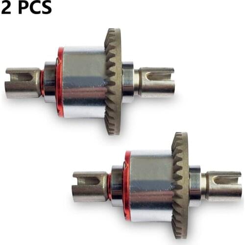 2pcs Metal RC Car Spare Parts Differential Reduction Gear For WLtoys 1/12 1/14 124019 124018 144001 RC Model