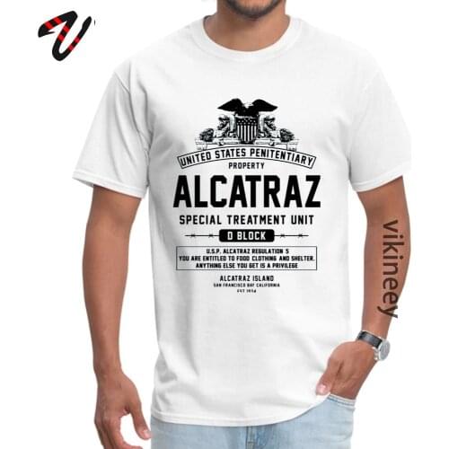 ALCATRAZ S.T.U. Icon Fabric Man Linux Sleeve T Shirt Casual ostern Day T Shirts Hip hop Tshirts On Sale O-Neck
