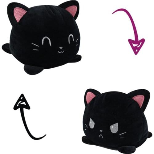 24 Styles Double-Sided Flip Cat Dog Gato Kids Soft Gift Plushie Animals Unicorn Double-Sided Flip Doll Toy Peluches For Pulpos