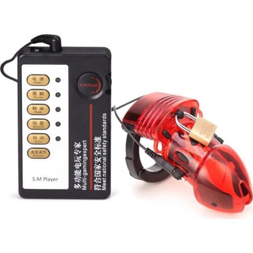 Electrical sex toys cock cages cb6000 male chastity device electro penis stimulator penis cage chastity cage sex toys for man