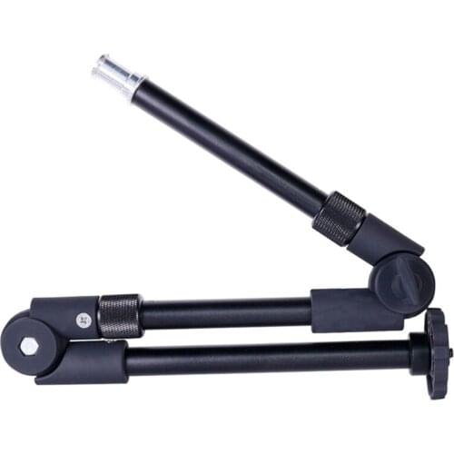 Flexible Foldable Desk Mount Stand Metal Brackets with 1/4" Screw Ballhead Stand 360-degree Rotatable Joint Hold Firmly N0PB