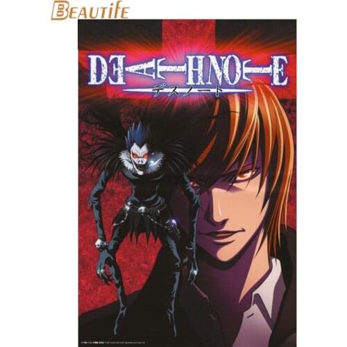 Custom Death Note Canvas Silk poster Novelty Print Your Own Picture On Room Wall Canvas Poster More Size