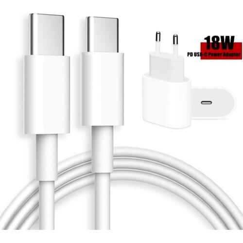 2M 1M PD Fast Charging Charger USB C Male To Male Data Syns Cable For iPhone 8 X Xs 11 Pro Max MacBook iPad Pro Samsung A70s