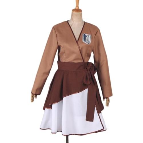 Attack on Titan The Recon Corps Wings of Freedom Lolita Dress Cosplay Costume