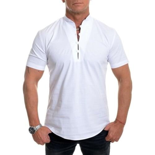 Casual Polo Shirt Camisa Plus Size Brand Men Polo Shirt Summer Breathable Short Sleeve Mens Tops Solid Stand Collar