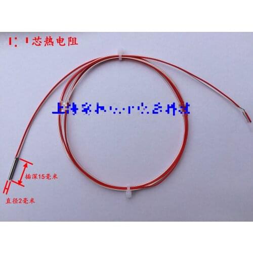 Core Micro 2MM Platinum Thermal Resistance PT100/PT1000 Temperature Sensor, Temperature Sensing Temperature Wire