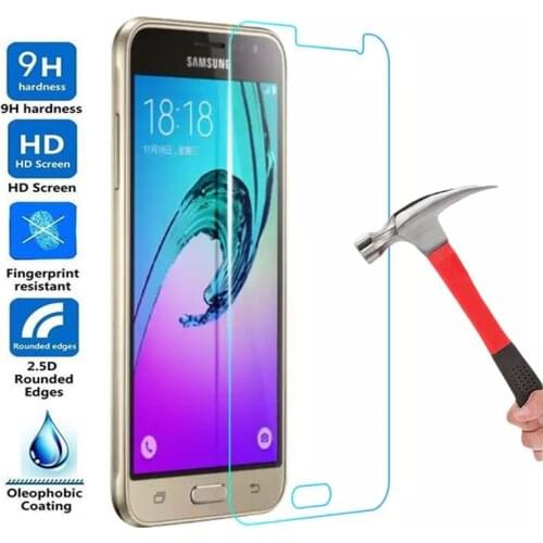 9H Tempered Glass On The For Samsung Galaxy J1 J3 J5 J7 2016 2017 J4 J6 plus J3 J7 2018 Screen Protector Glass Protective Film