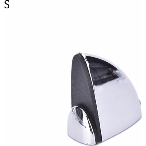 1PCS Small Szie 38*40mm Polished Chrome Glass Shelf Support Clamp Brackets Bathroom For Shelves