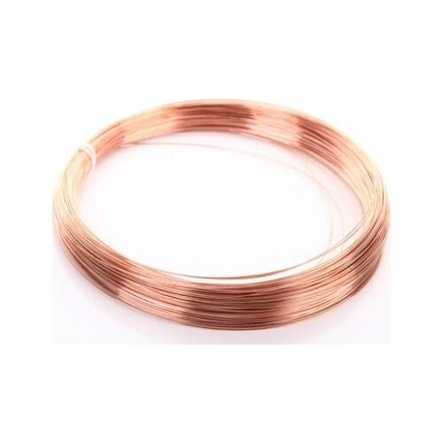 1PC Copper wire Thick 0.2/0.3/0.4/0.5/0.6/0.8/1/1.2/1.5/1.8/2/2.5/3/4/5*1000mm