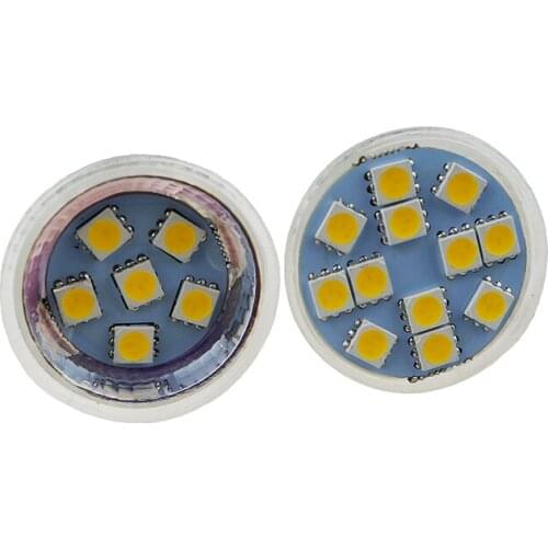 10PCS MR11 LED Spotlight Bulb 2W 3W 12V DC Mini Cup GU4 Lamp 6 12 SMD5050 Warm White Replace Halogen 20W for Home Lighting