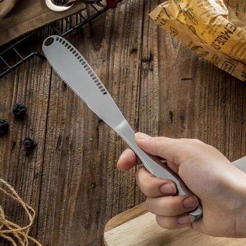 2021 Multifunction Stainless Steel Butter Cutter Knife Cream Knife Western Bread Jam Knife Cheese Spreaders Utensil Knife Tools