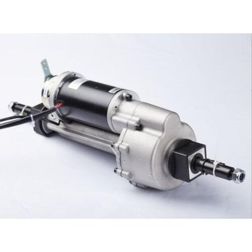 24VDC brushed transaxle motor with electromagnetic brake 250w