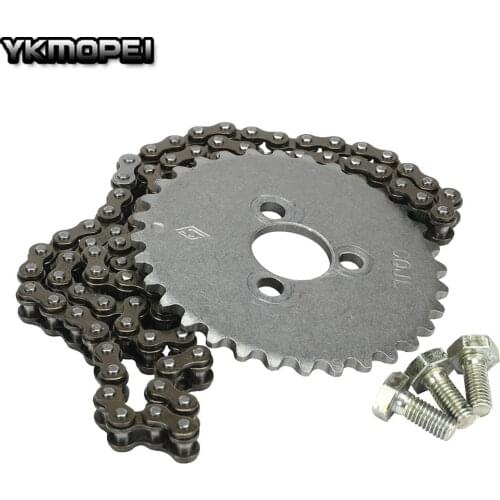 90 Links Timing Chain 32T Timing Gear Sprocket For lifan 150 150cc 1P56FMJ Horizontal Kick Starter Engines Accessories Parts