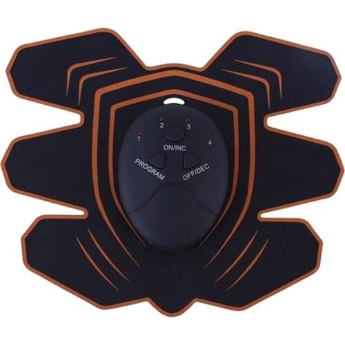 ABs Abdominal Stimulator Fitness Muscle Training Belt Buttock Trainer EMS Fitness Massager Vibration Equipment for Adults Unisex