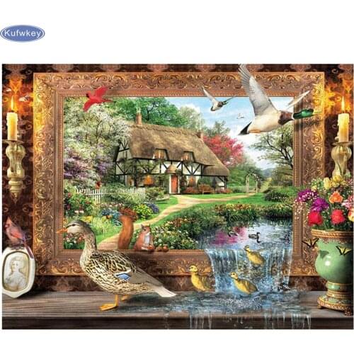 Diamond embroidery,Flowers 5d diamond painting full diamond mosaic 3d picture of rhinestones cross-stitch Home Decor Crafts gift