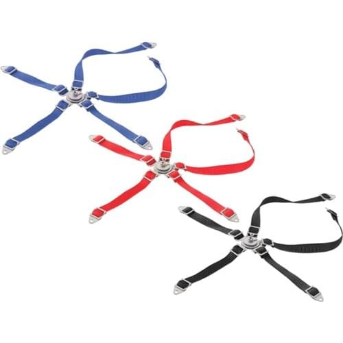 2Pcs High Simulation Driver Seat Belt Buckle Strap for Axial Wraith 90018 RC Car