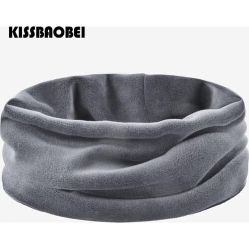 Winter Neck Warmers Slim Scarf Women Fashion Velvet Beanies Scarfs For Ladies Bib Unisex Solid Elasticity Fabric For Boys Girls