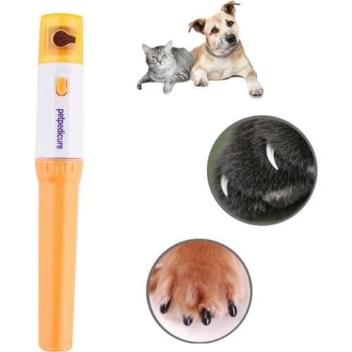 1pcs Pet Dog Cat Electric Nail File Kit Dog Puppy Nail Grooming Grinder Clipper Trimmer Pets Grinding Grooming Tools
