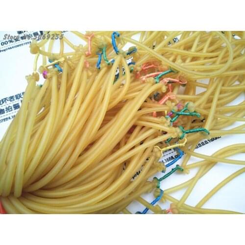 10pcs Powerful Slingshot Fishing and Hunting Rubber Band High quality Latex Rubber Bands Outdoor Tools