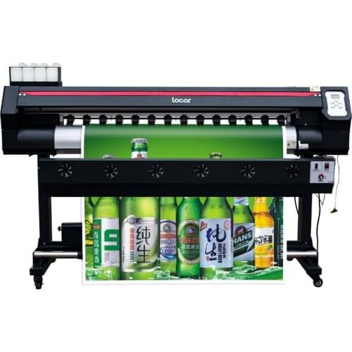 1440 Resolution Banner Printer Wide Format 1.6M Eco Solvent Printing Machine Cmyk 160Cm Banner Inkjet Prining Machine