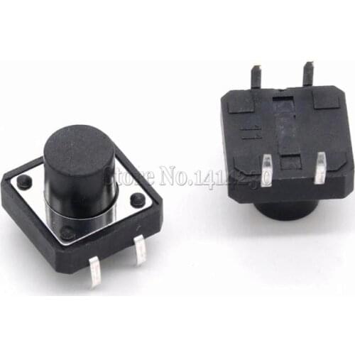 20Pcs 12 x 12mm x 9mm 12*12*9H Panel PCB Momentary Tactile Tact Push Button Switch DIP