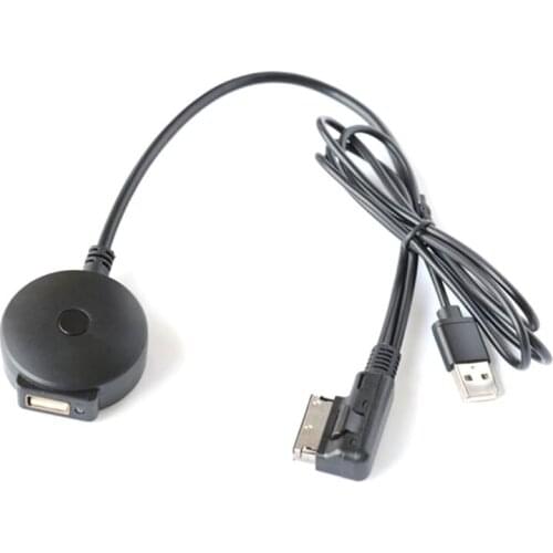 40GF Car Bluetooth-compatible AUX Receiver Cable with USB Adapter for vw A4 A5