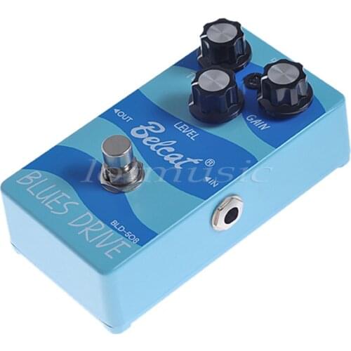 Belcat BLD-508 FX Pedal Blues Drive Effect Pedal for Electric Guitar Bass