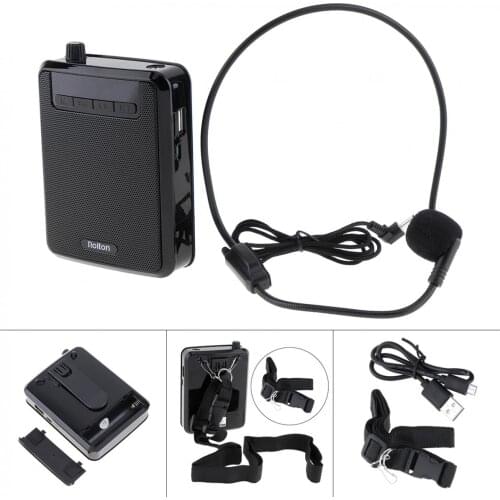 Rolton K300 Wireless Portable UV & ABS Voice Amplifier Loudspeaker with FM Radio MP3 Player Power Bank for Teacher / Training