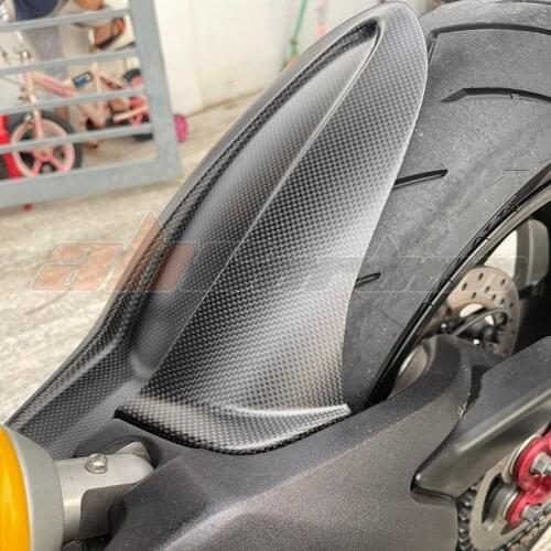 Rear Hugger Fender Mudguard For Ducati Monster 1100 796 All Year Hypermotard 939 821 2013 Full Carbon Fiber 100