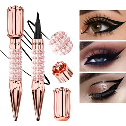Fast Dry Liquid Eyeliner Pen Pencil For Eyelashes Eye Liner Pens Long-lasting Makeup Black Coloring Liquid Eyeliner Pen