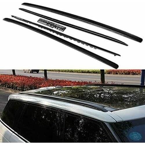 BLACK ALUMINIUM ROOF RAILS BAR RACK Fit For RANGE ROVER SPORT L494 2014 2015 2016 2017 2018